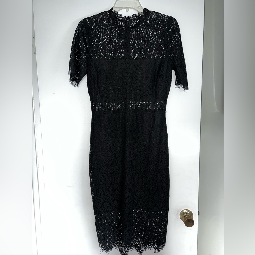 Lulus Black Lace Dress
